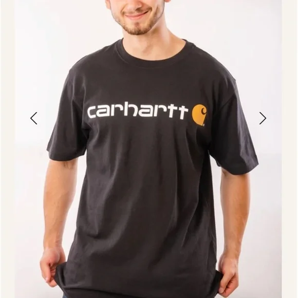 #14-CARHARTT
Loose Fit Heavyweight Logo Tee - Picture 1 of 3